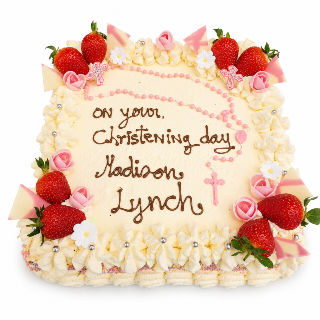 10" Square Cake